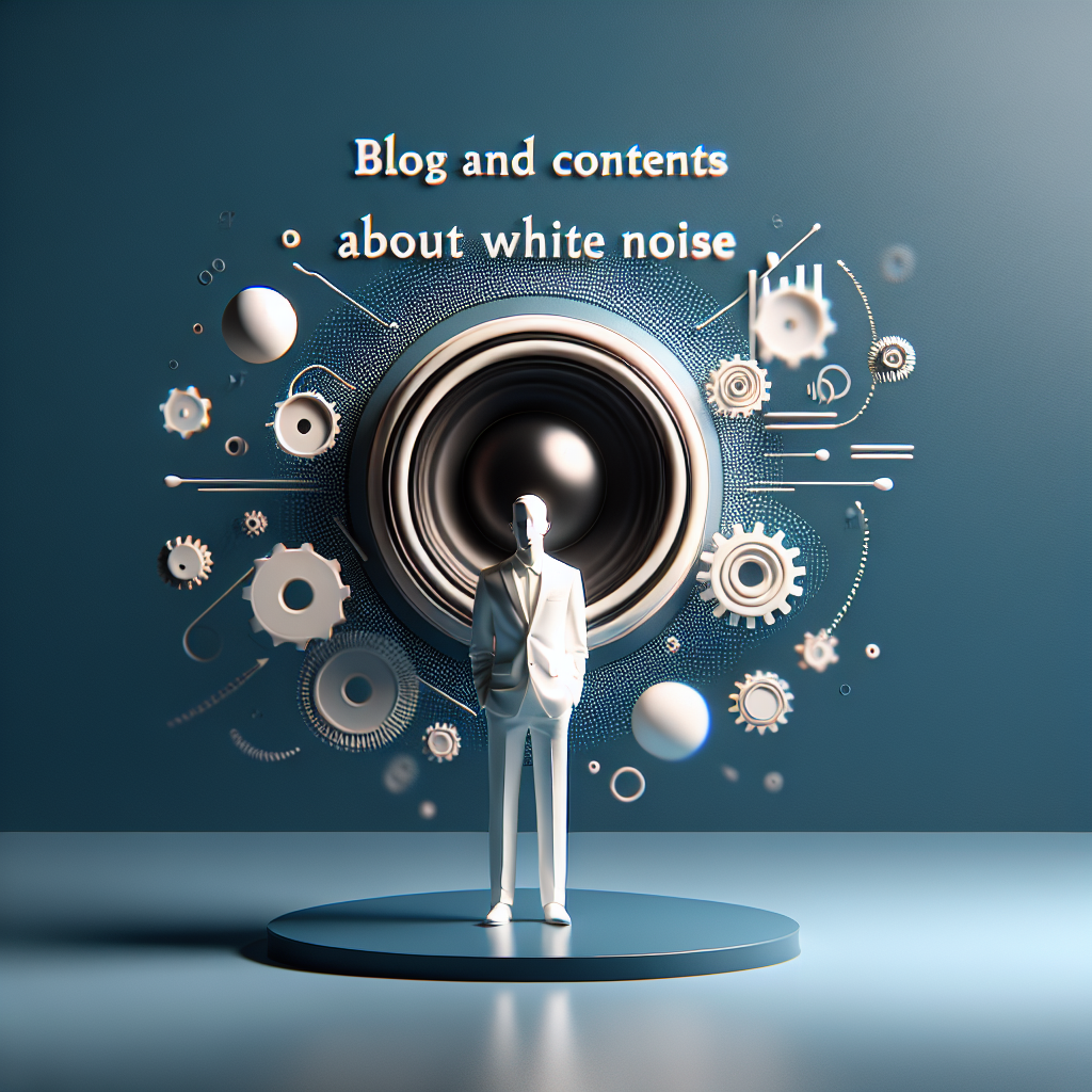 Blog und Content über White Noise