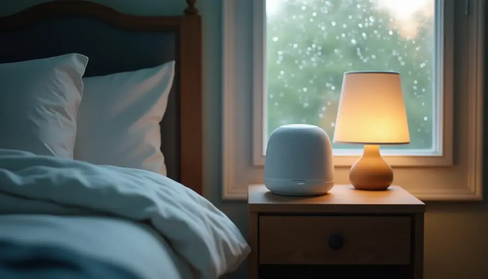 white noise machine regen: Warum Regengeräusche beim Schlafen helfen